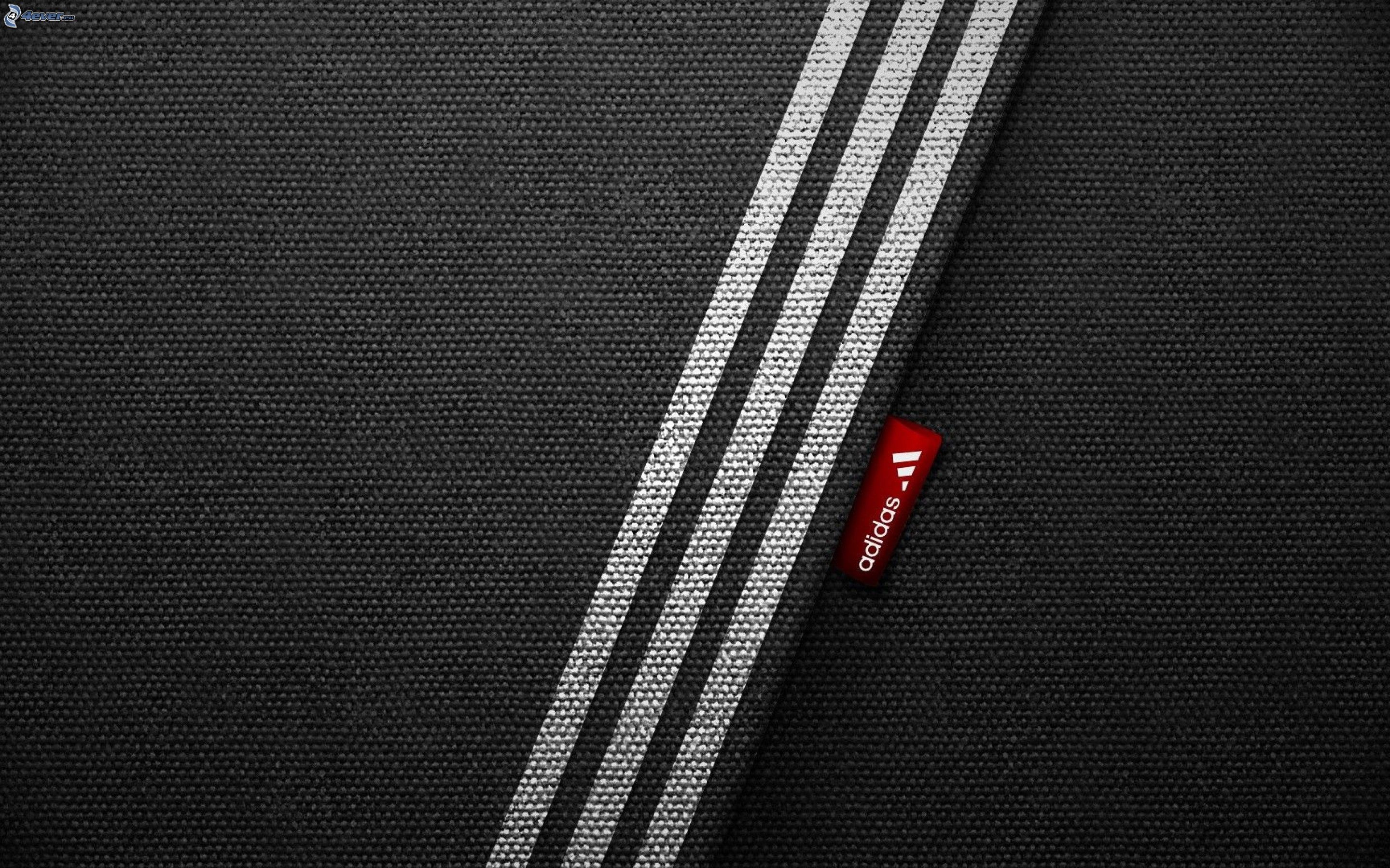 Adidas logo, righe, stoffa